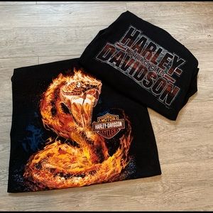 2 Harley-Davidson Tees